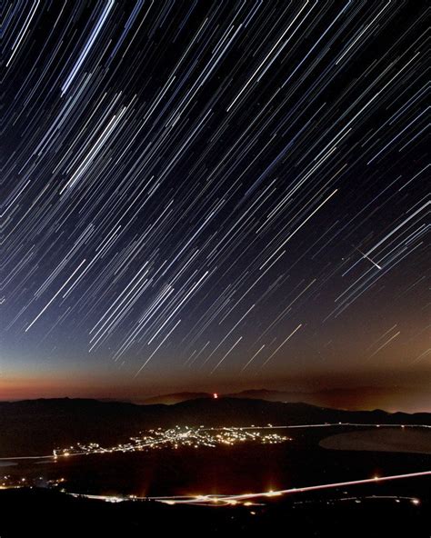 Perseid Meteor Shower and Milky Way Over Payson, Arizona