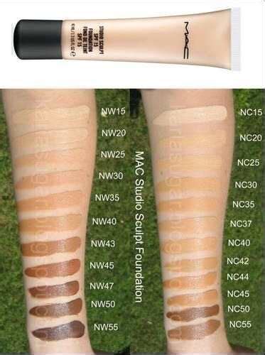 Mac foundation color guide | Mac foundation, Mac makeup, Makeup ...