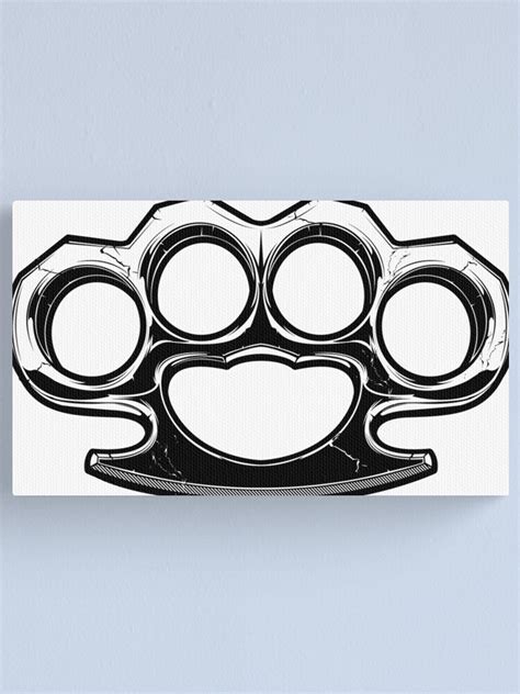 "Knuckle Duster" Canvas Print by Kunstlerstudio | Redbubble