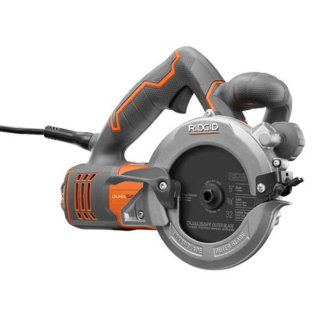 RIDGID 5 in. 2-Blade Circular Saw-R3250 - The Home Depot