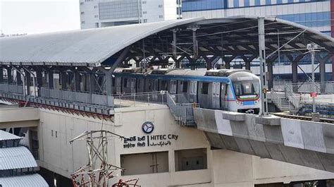 HiTec City metro route opening in a ‘few days’ - The Hindu