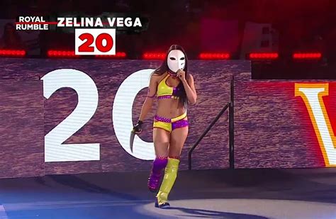 Zelina Vega cosplayed Juri Han at Royal Rumble because she is announced ...