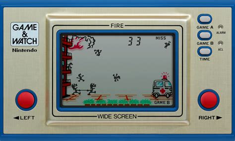 Game & Watch Wide Screen: Fire Screenshots for Dedicated handheld ...