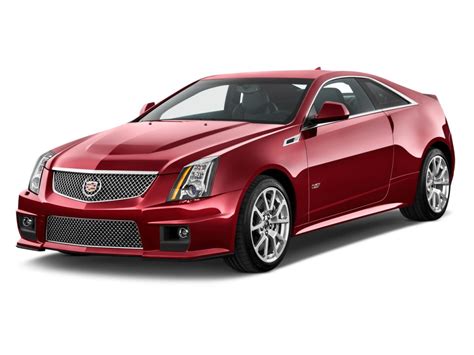 Image: 2013 Cadillac CTS-V 2-door Coupe Angular Front Exterior View ...