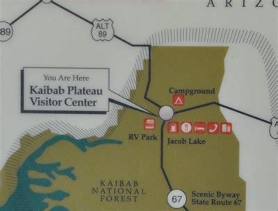 Kaibab Plateau Visitor Center - 'You Are Here' Maps on Waymarking.com