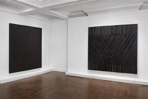 Frank Stella: Black, Aluminum, and Copper Paintings - Lévy Gorvy