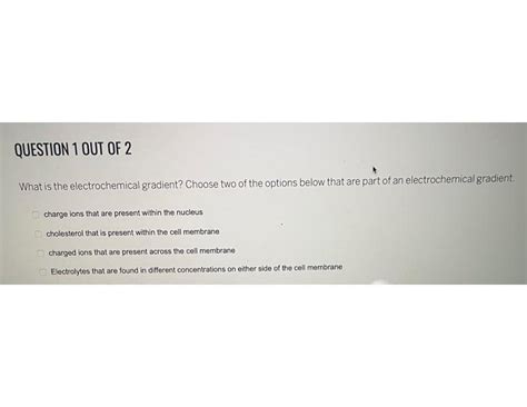 Solved QUESTION 1 OUT OF 2 What is the electrochemical | Chegg.com