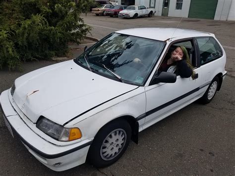 I bought my first car finally. 91 Civic hatch. I have many things ...