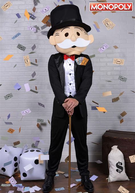 Mr. Monopoly Costume for Men | Board Game Costumes