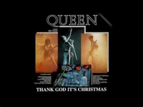 Queen - Thank God It's Christmas - YouTube