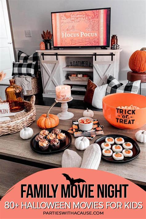 Halloween Family Movie Night Ideas - Jordan's Easy Entertaining