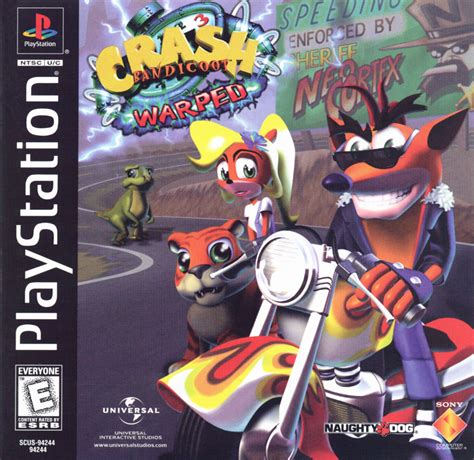 Crash Bandicoot: Warped cover or packaging material - MobyGames