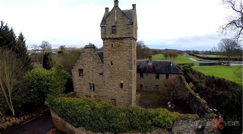 Mains Castle, Dundee, Scotland - RISING VIEW