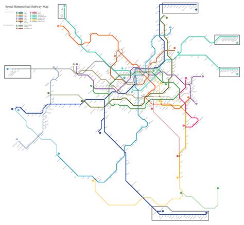 Seoul Subway Map - The Seoul Guide