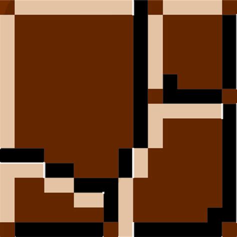 Mario Ground Block Pixel Art Grid - Pixel Art Grid Gallery