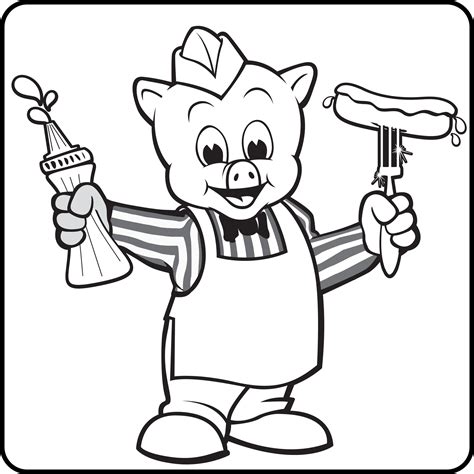 Piggly Wiggly Coloring Pages - Coloring Home