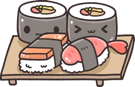 Japanloverme.com | Cute cartoon food, Sushi cartoon, Cute kawaii drawings