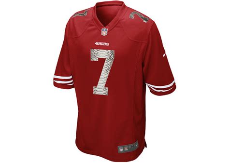 Nike Colin Kaepernick San Francisco 49ers Python Jersey – HATSURGEON