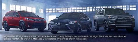 Toyota Nightshade Edition | Features and Benefits | Phoenix, near ...