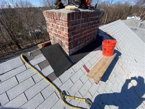 Project: Copper Chimney Flashing Installation Service - RH Renovation NYC