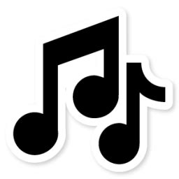 Music Icon Black And White #180078 - Free Icons Library