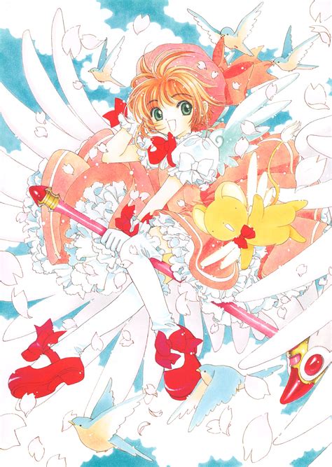 Cardcaptor Sakura Memorial Book Illustration 30 | Sakura card ...