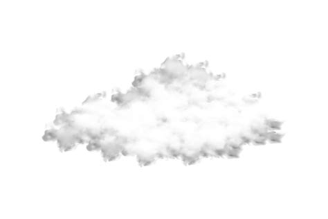 Dense cloud PNG isolated on transparent background. Realistic fog or ...