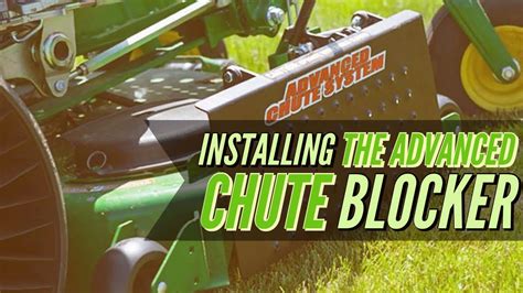 Ballard Inc - John Deere- Advanced Chute Blocker Installation - YouTube