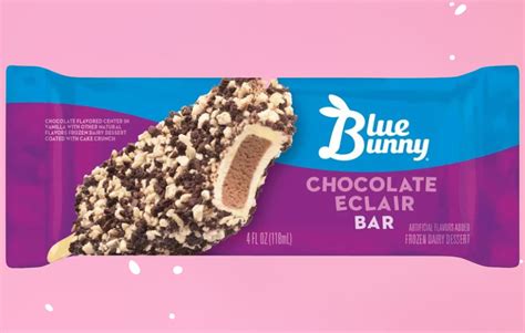 Blue Bunny - Chocolate Eclair Ice Cream Bar - Super Star Ice Cream