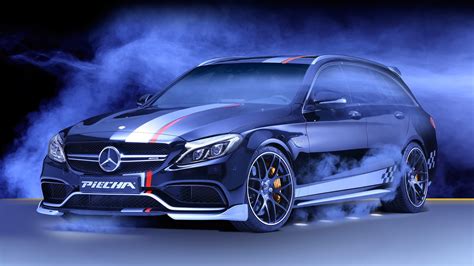 2016 Piecha Design Mercedes AMG C63 Estate Black Wallpaper | HD Car ...