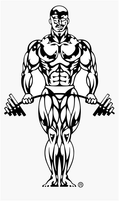 Gym Png Black And White - Logo Gold Gym Png, Transparent Png - kindpng