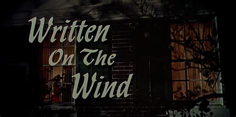 Written on the Wind | Movie Smoke Database