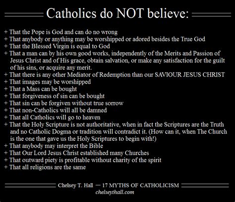 History of Vaccines: List Of Catholic Beliefs