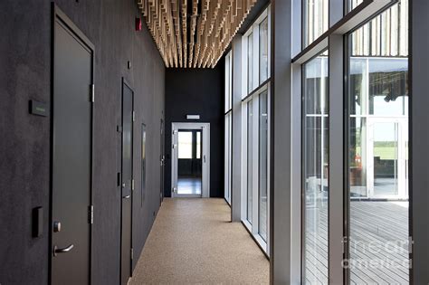 Modern Office Hallway Photograph by Jaak Nilson