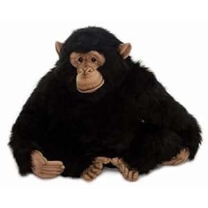 Amazon.com: Hansa Chimpanzee Stuffed Plush Animal: Toys & Games