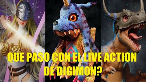 QUE PASO CON EL LIVE ACTION DE DIGIMON? - YouTube