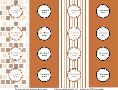 Free Printable Food Allergy Labels 2022 - FreePrintableLabels.net