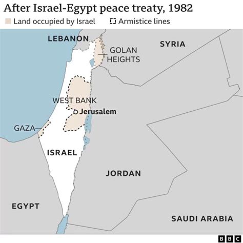 Israel Palestine map: Gaza strip, West bank - Wetin you need to know ...