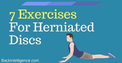 7 Herniated Disc Exercises For Lower Back (Lumbar Area)