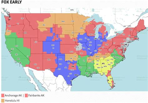 NFL Week 1: Broadcast map | FOX Sports