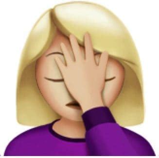 The iPhone is finally getting a facepalm emoji