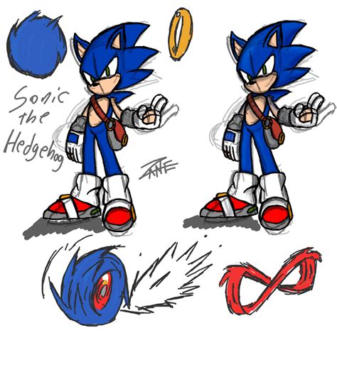 Sonic the Hedgehog (Legends Design) by Zaneyboy20 on DeviantArt