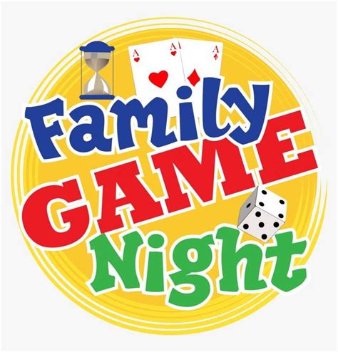 Family Game Night - Family Game Night Sign PNG Image | Transparent PNG ...