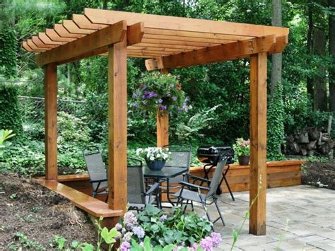 How To Build A Simple Pergola - Pergola Gazebo Ideas