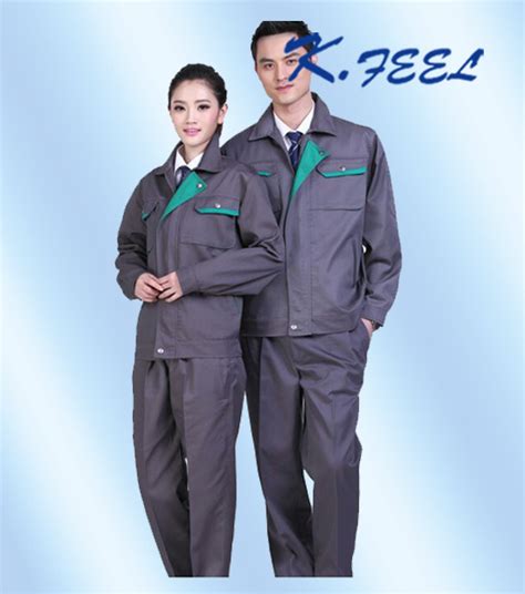 Custom Professional Grey Workwear Factory Work Wear Engineer Uniform ...