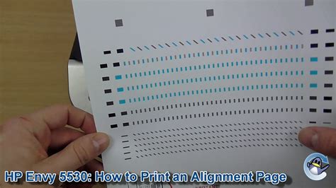 HP Envy 5530: How to Print an Alignment Page and Begin the Printhead ...