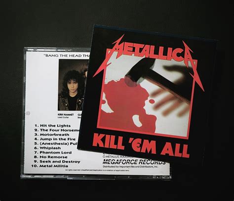 Metallica - Kill 'Em All CD Photo | Metal Kingdom