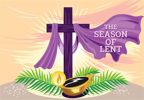 Holy Week. The Time of Lent. Hand Illustration 161398 Vector Art at ...