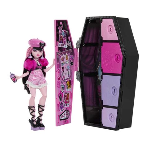 Monster High Skulltimate Secrets Draculaura doll with wardrobe · Toys ...