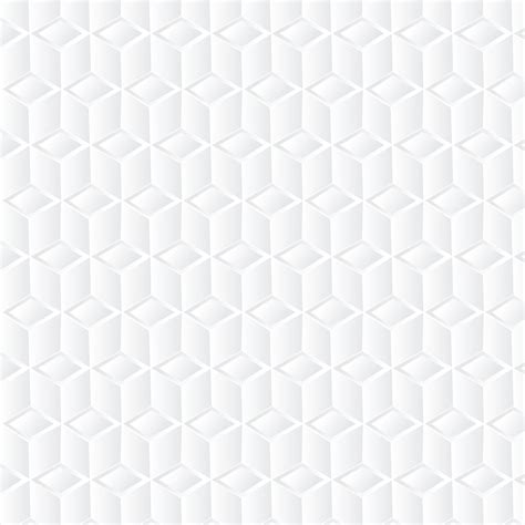 White cube geometric background, paper art pattern 570047 Vector Art at ...